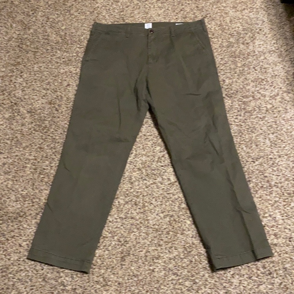 Gap men’s olive khaki pants 36x29